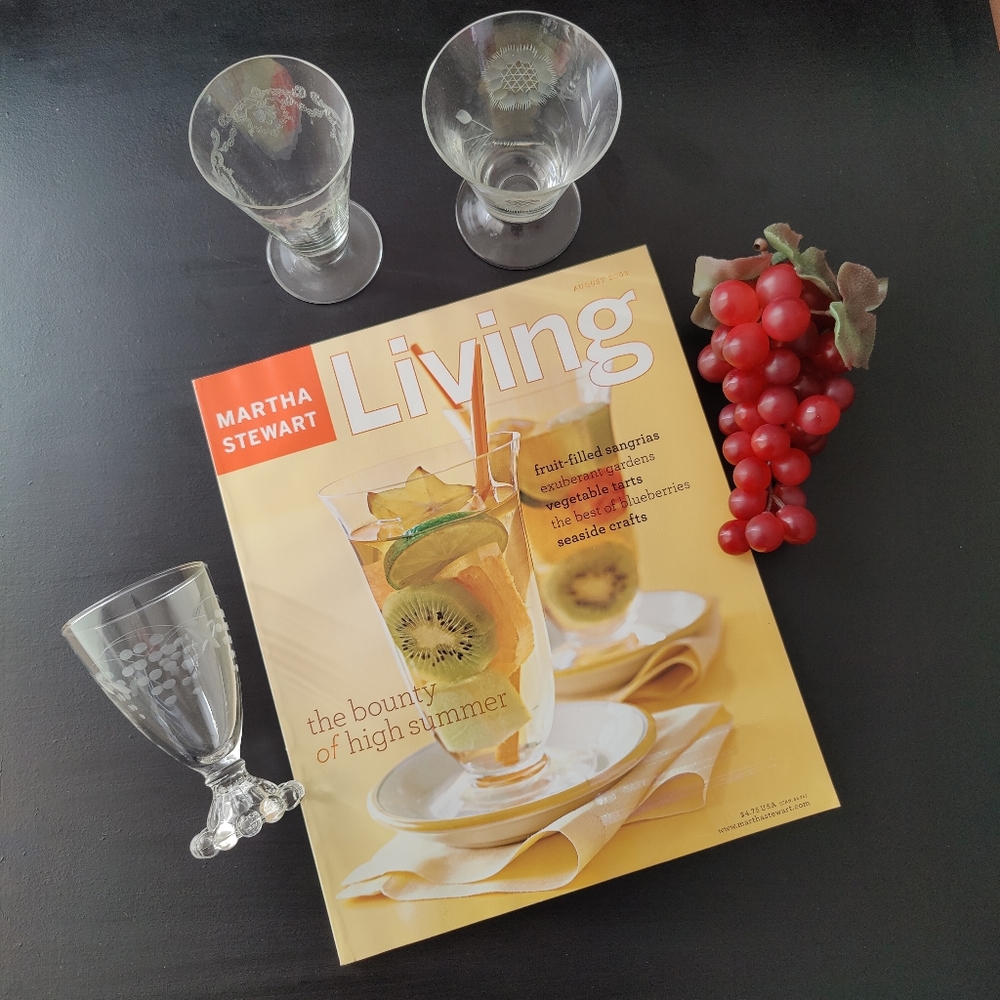 Martha Stewart Living magazine August 2003